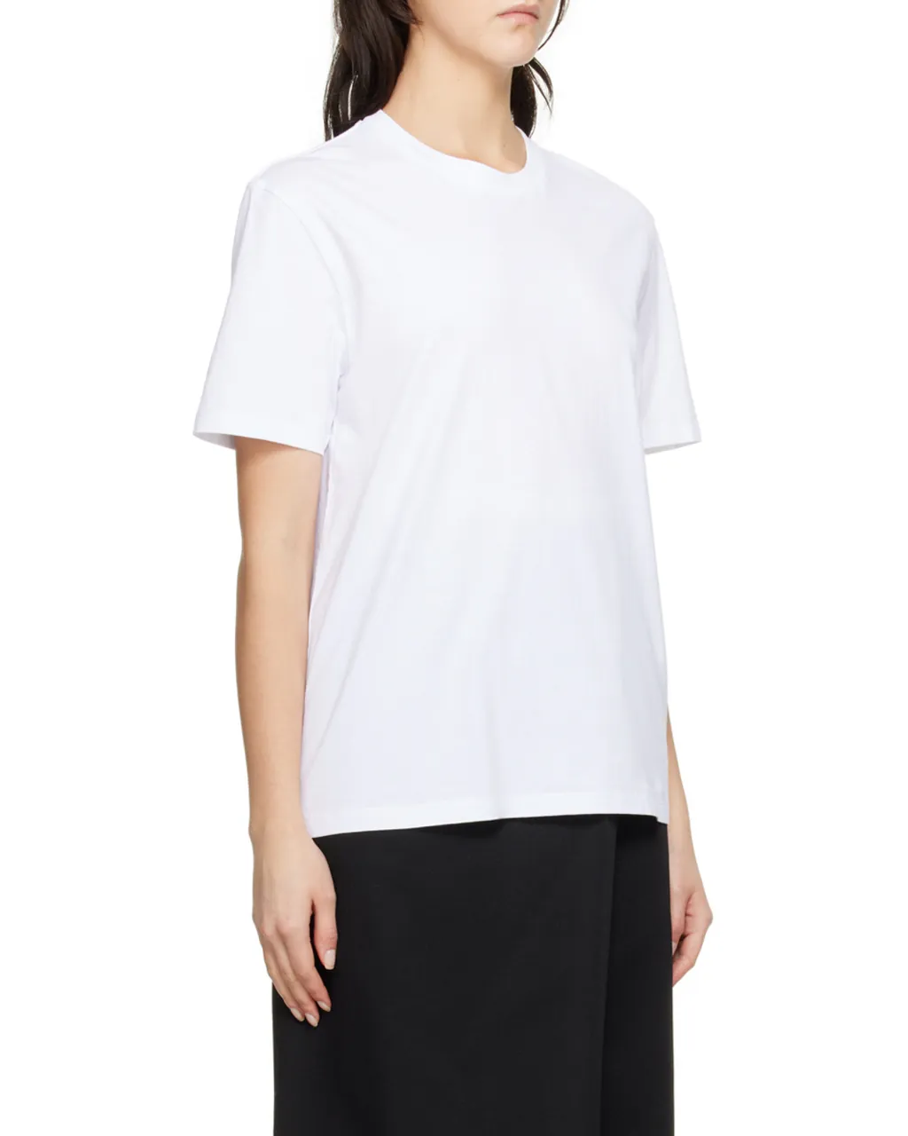 Set Of Three Crewneck Straight Hem T-Shirts