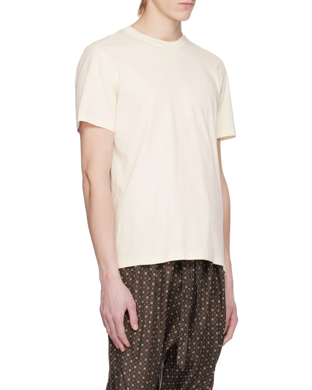 Set Of Three Crewneck Straight Hem T-Shirts