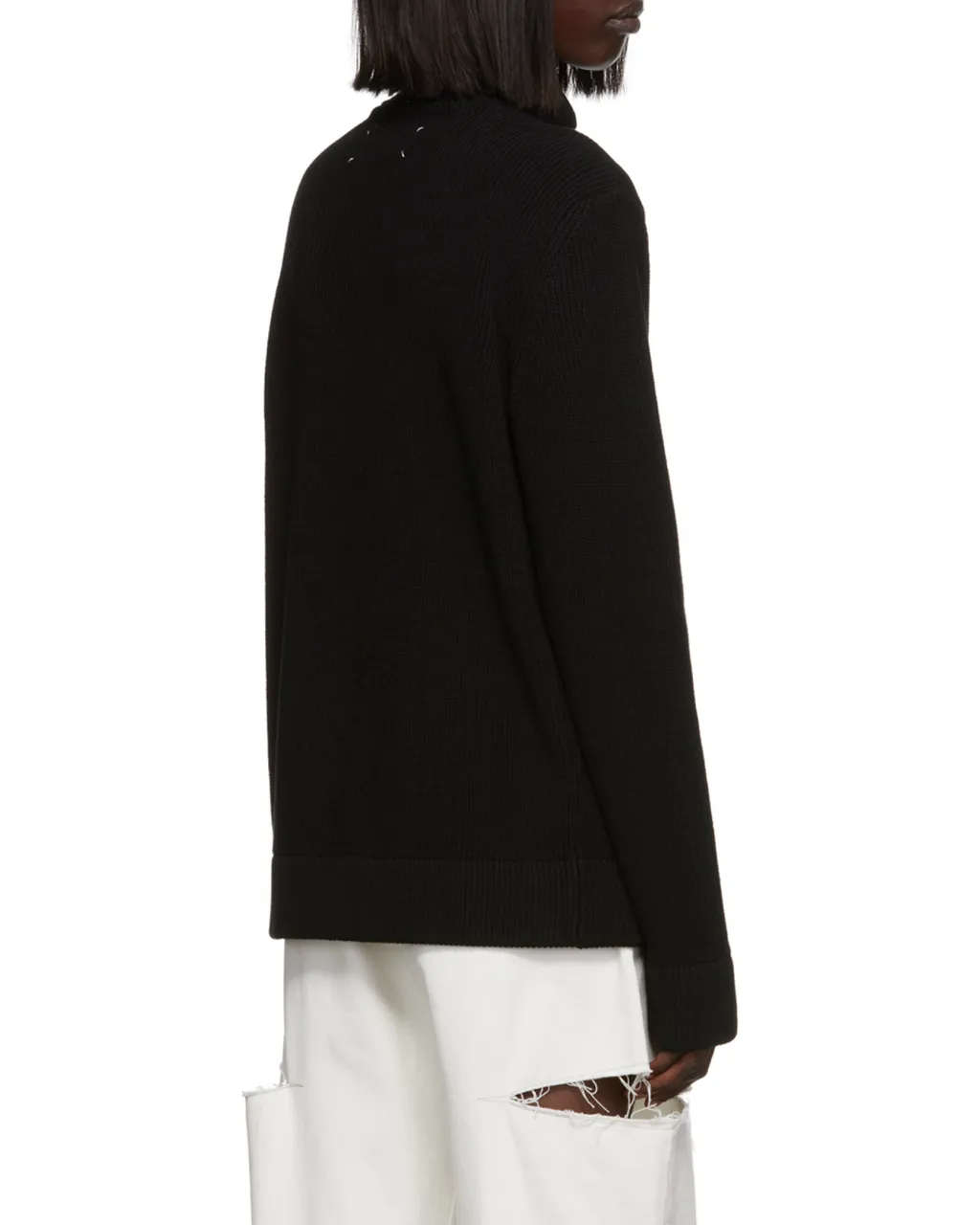 Ribbed Zip-Up Cardigan