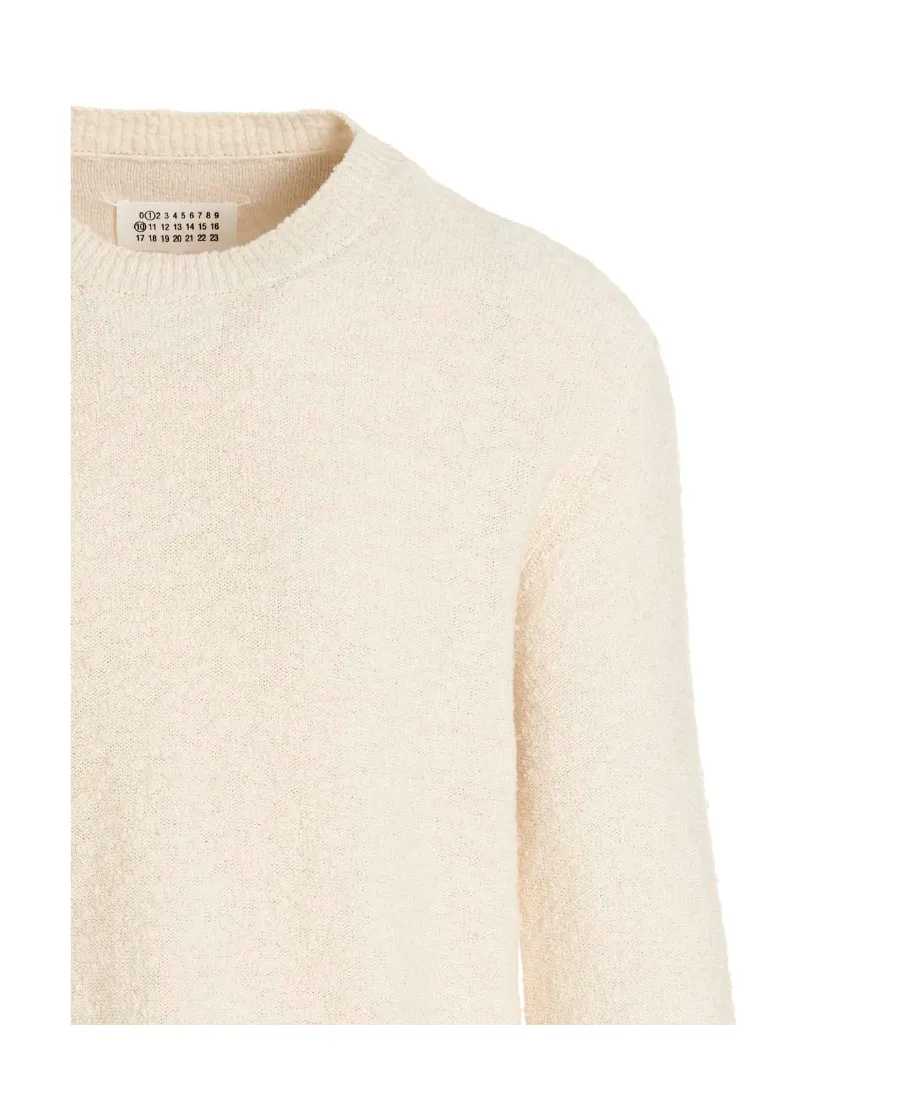 Long Cuffed Sleeved Crewneck Sweater
