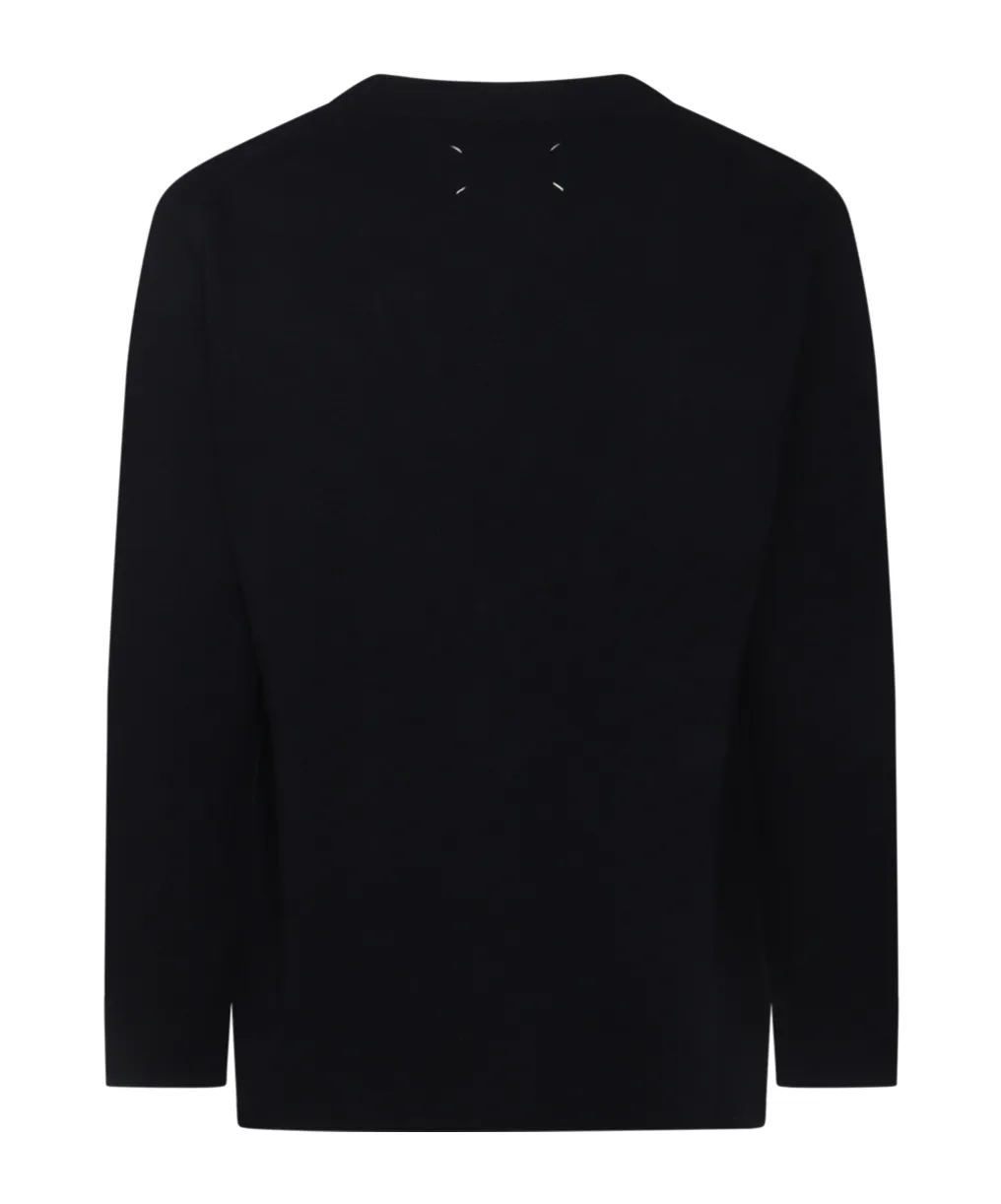 V-Neck Button-Up Cardigan