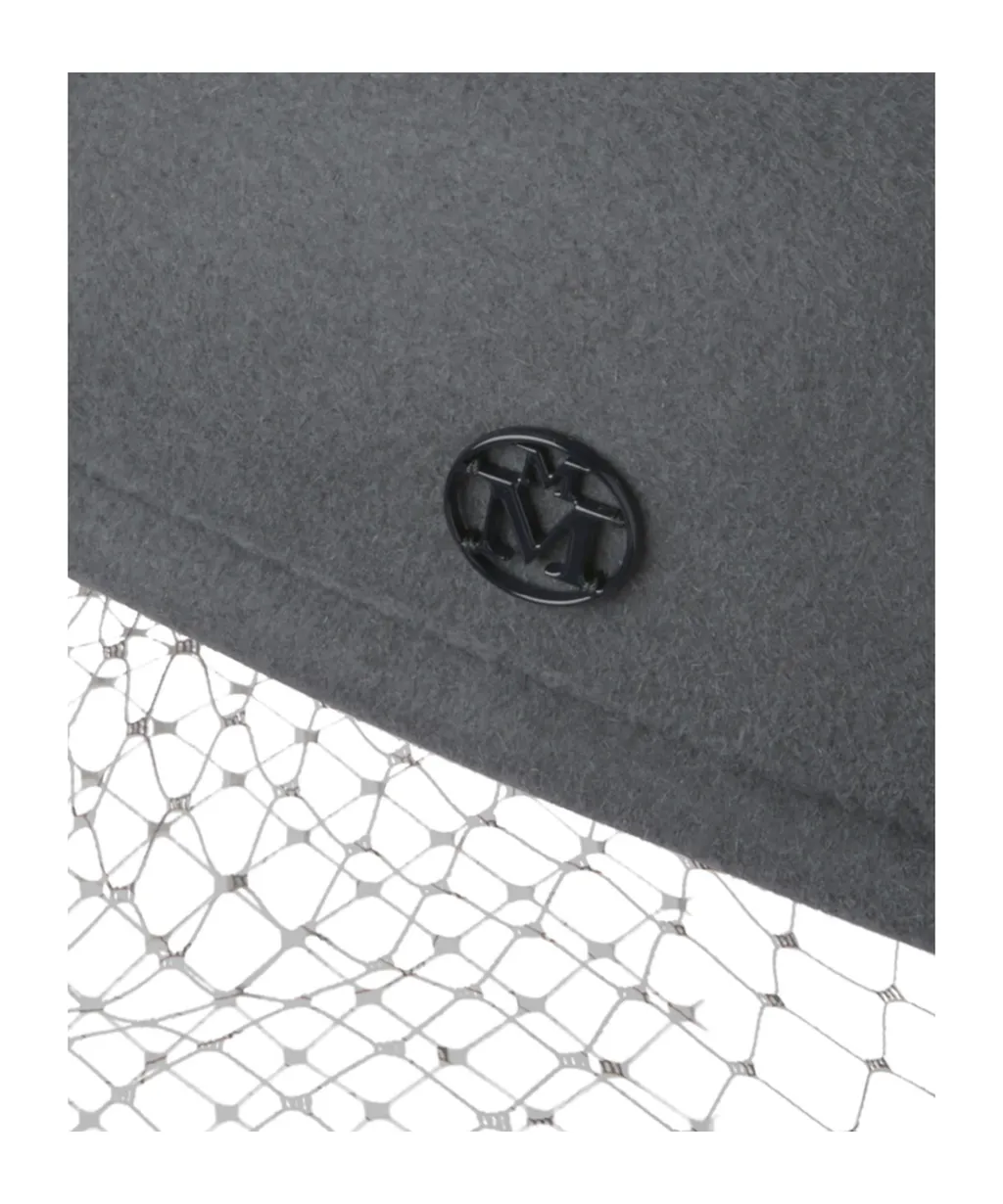 Logo-Plaque Fishnet Hat