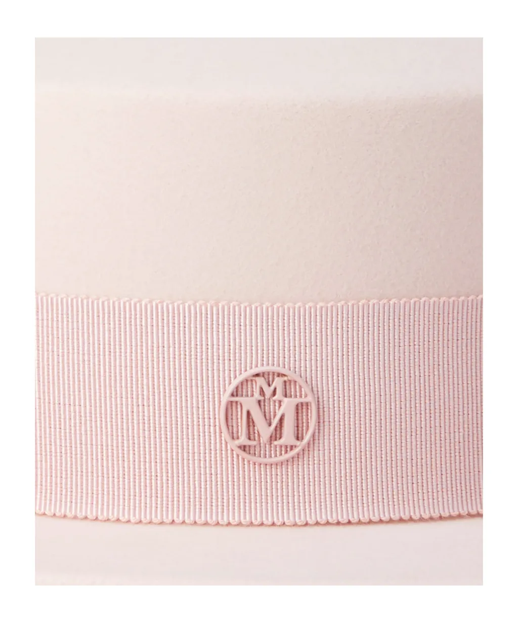 Kiki Ribbon-Detailed Wool Hat