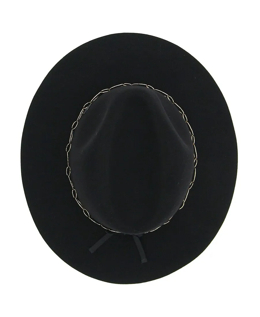 Hoop-Detail Fedora Hat