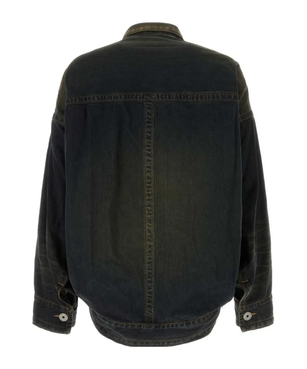 Long-Sleeved Denim Jacket