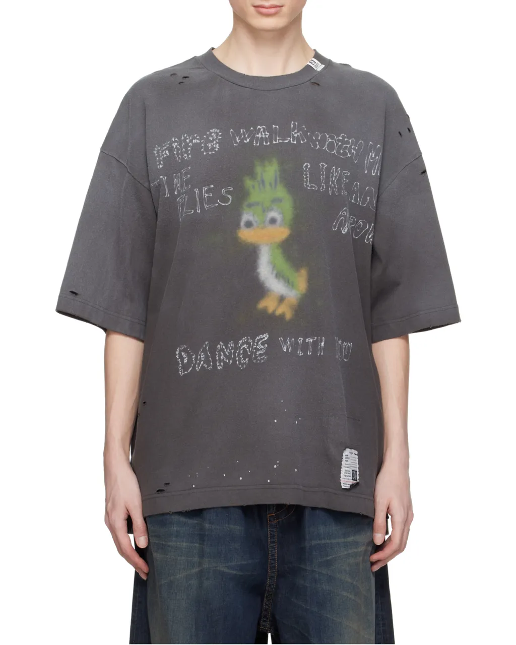 Graphic Print Crewneck T-Shirt