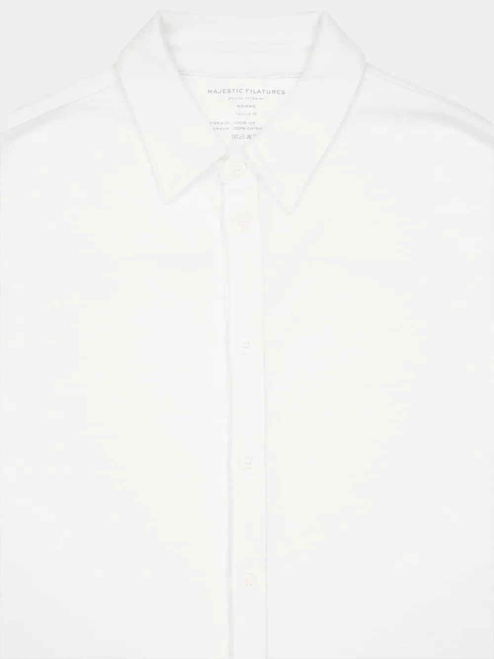 Round-Neck Long-Sleeve Shirt