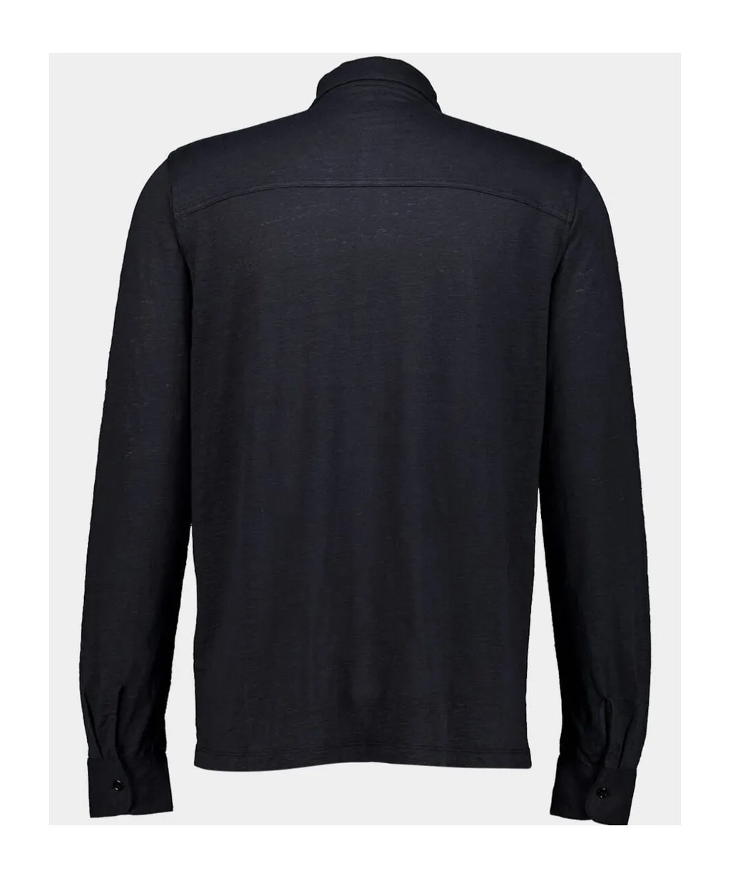 Stretch-Linen Shirt