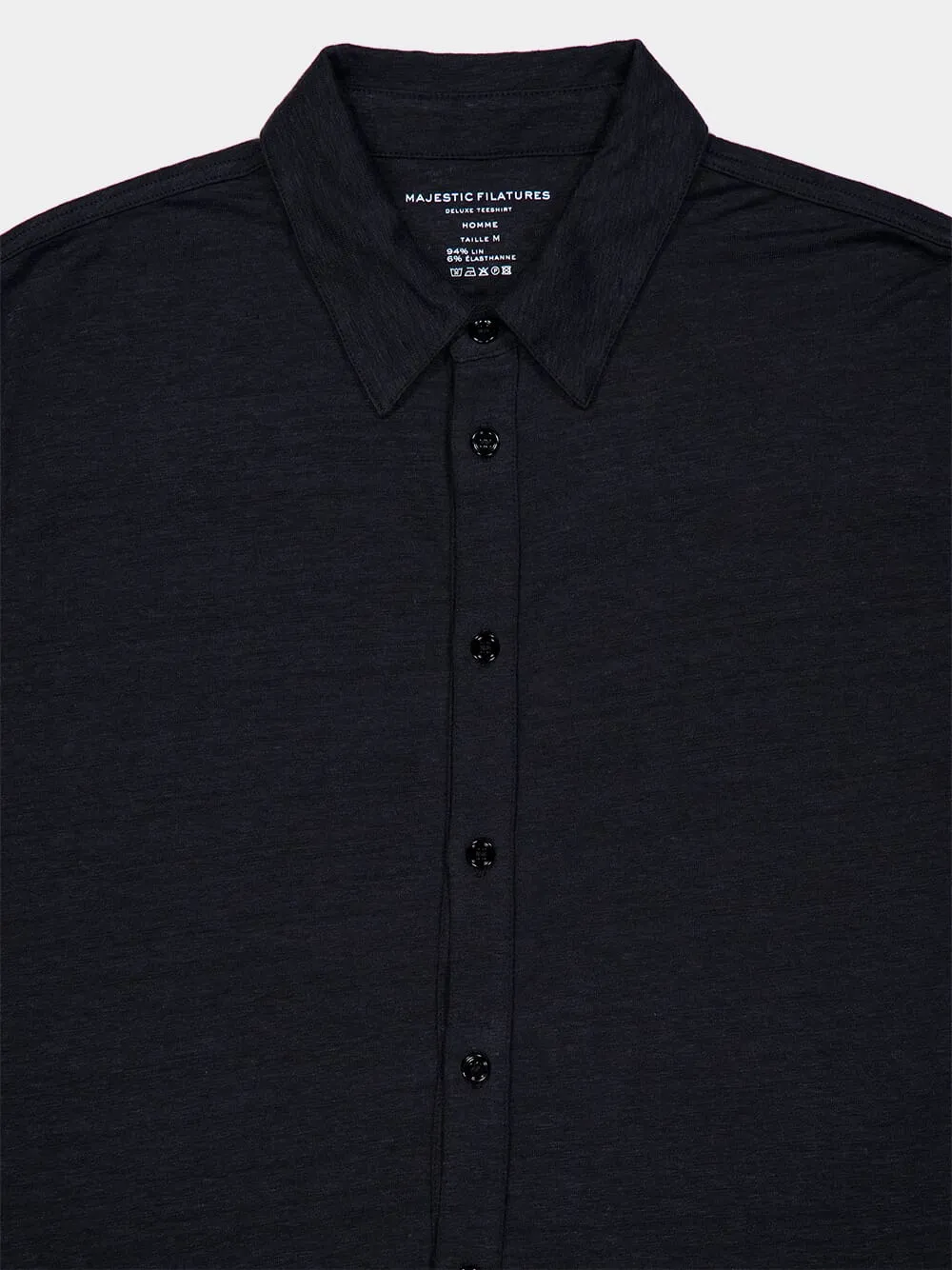 Stretch-Linen Shirt