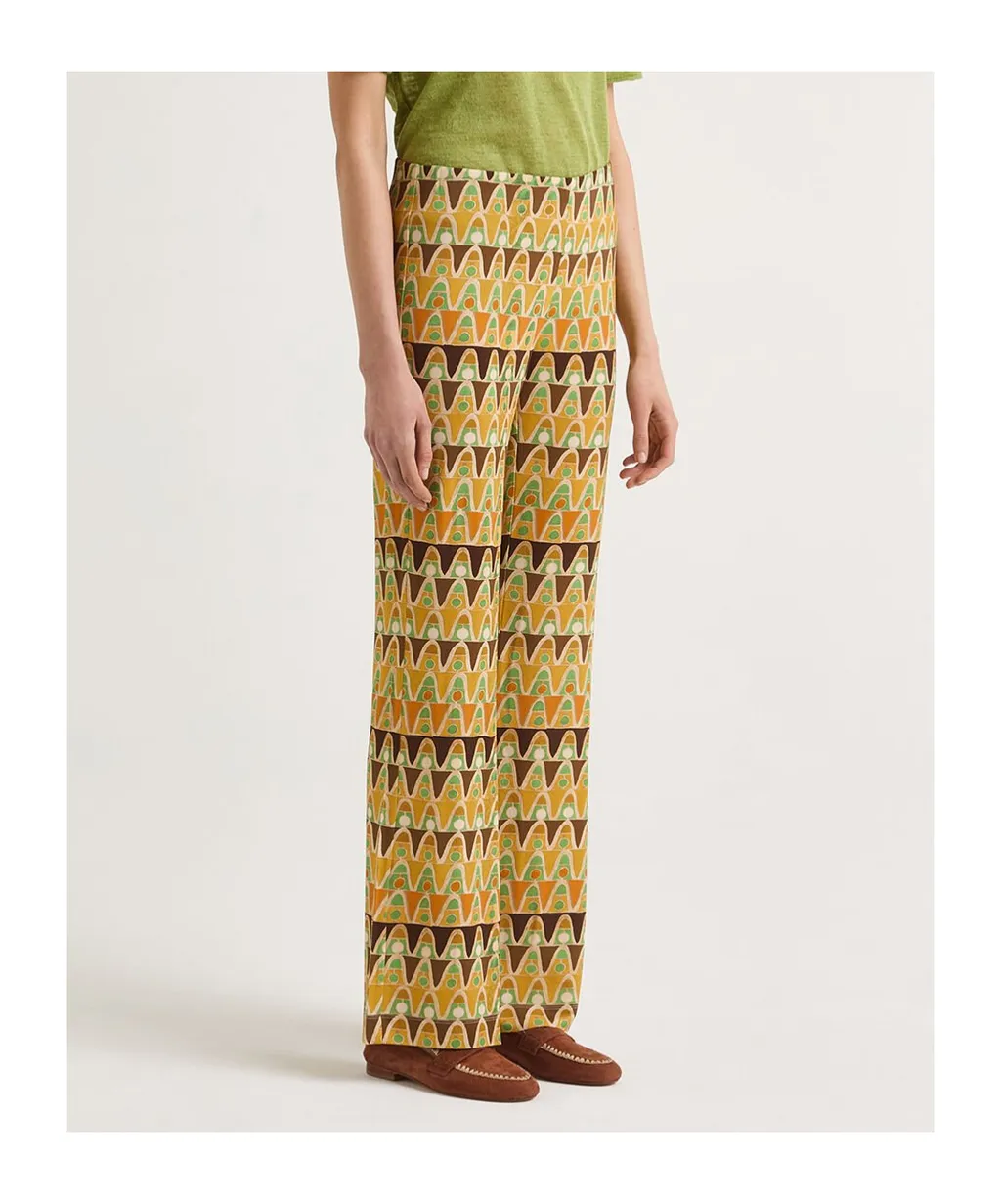 Geometric Mimosa Trousers