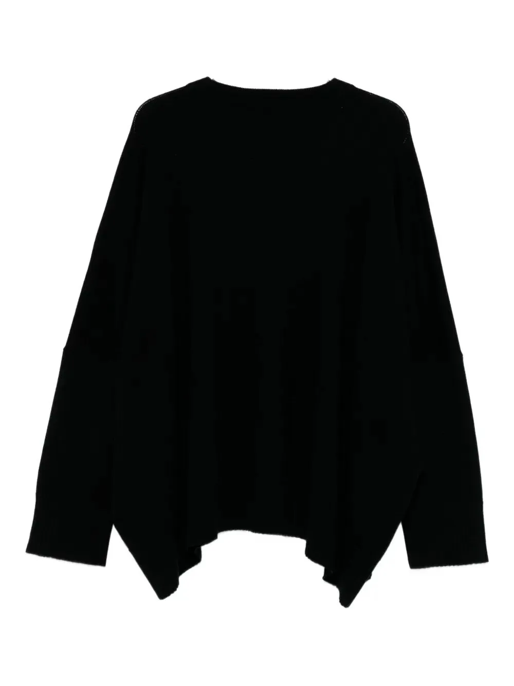 Crew-Neck Long-Sleeved Top