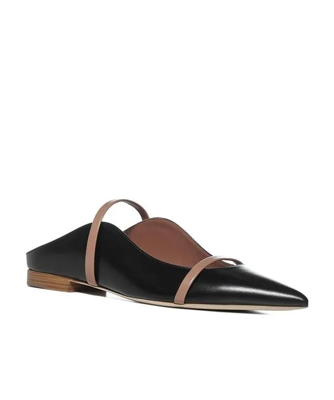 Maureen 20Mm Pointed-Toe Mules