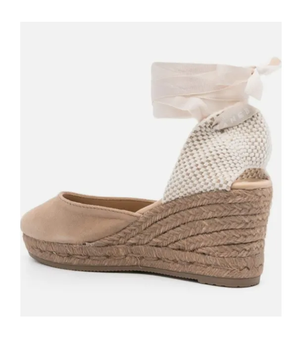 Hamptons Ankle Strap Wedge Espadrilles
