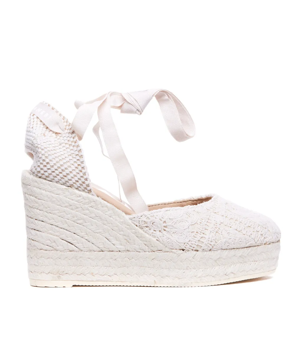 YucatÁN Crochet Wedge Espadrilles