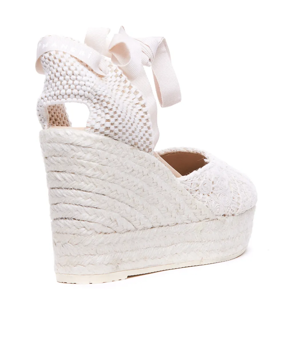 YucatÁN Crochet Wedge Espadrilles