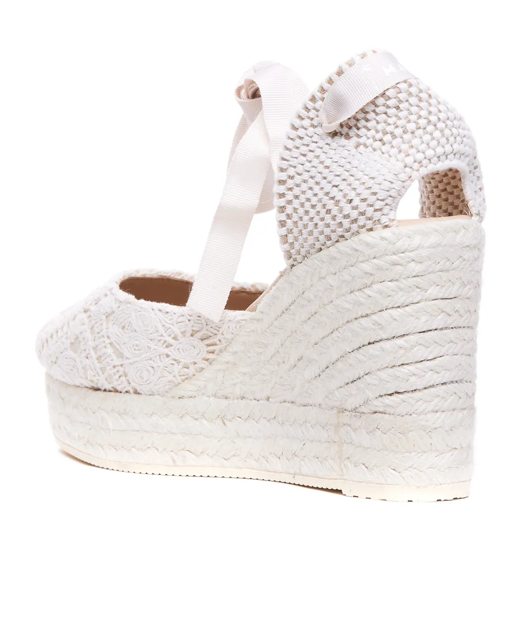 YucatÁN Crochet Wedge Espadrilles