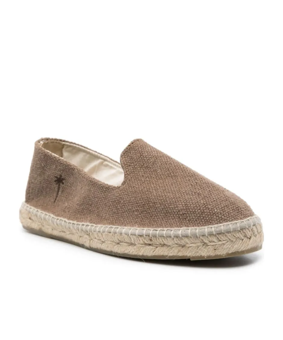 Logo-Embroidered Canvas Espadrilles