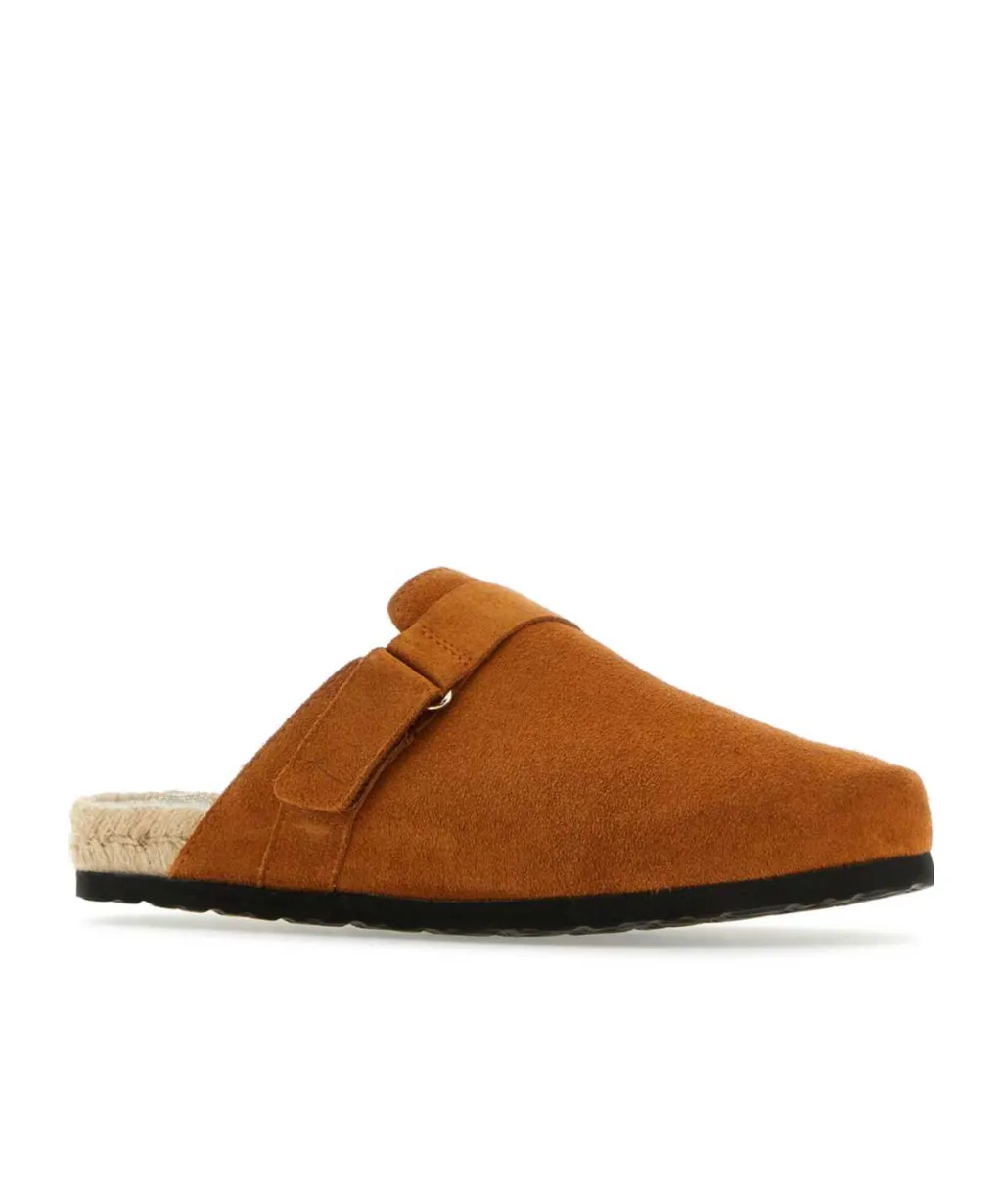 Hamptons Round Toe Flat Mules