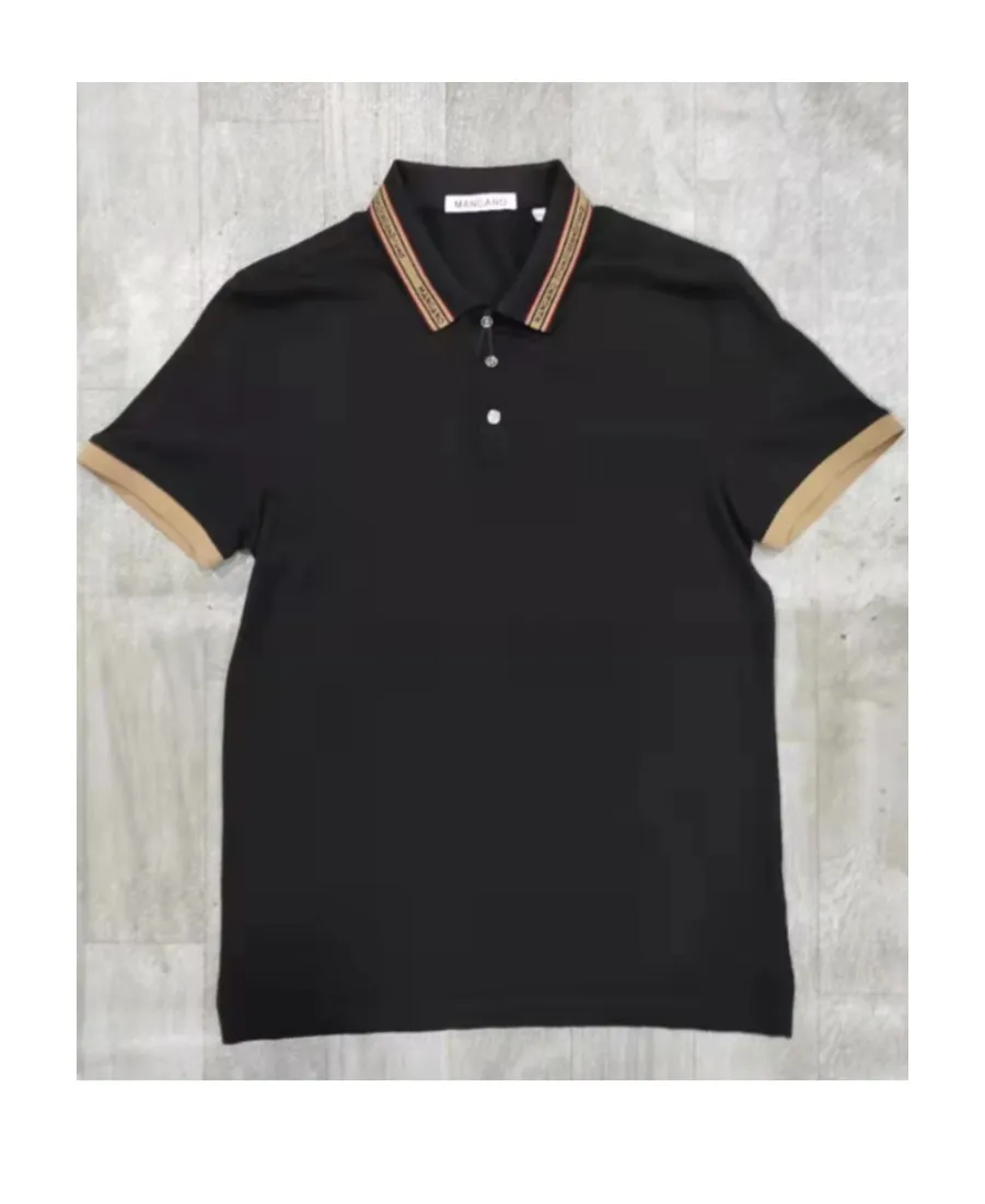 Logo Lapel Polo Shirt