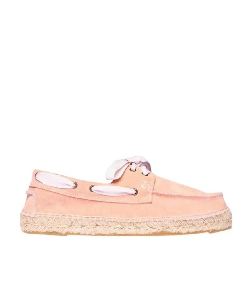 Lace-Up Espadrille Loafers