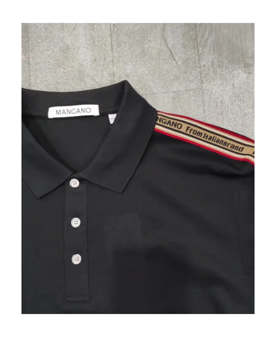 Logo Lapel Polo Shirt