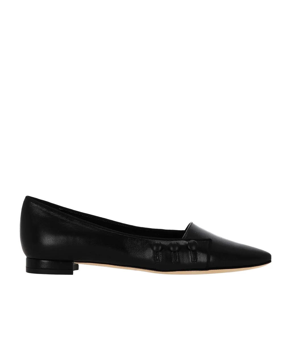 Black Ballerina Flats