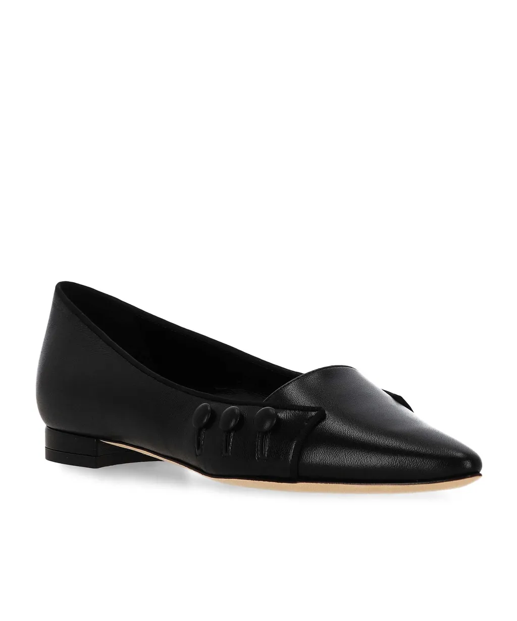 Black Ballerina Flats