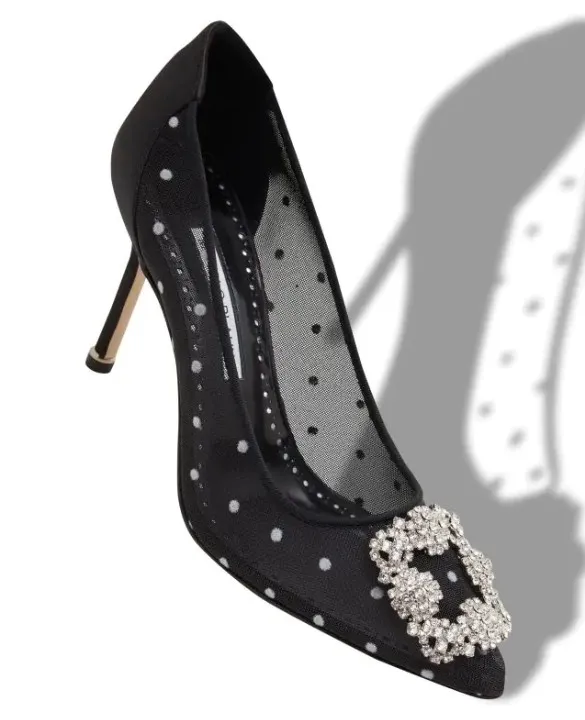 Hangisi Satin Pois Pump