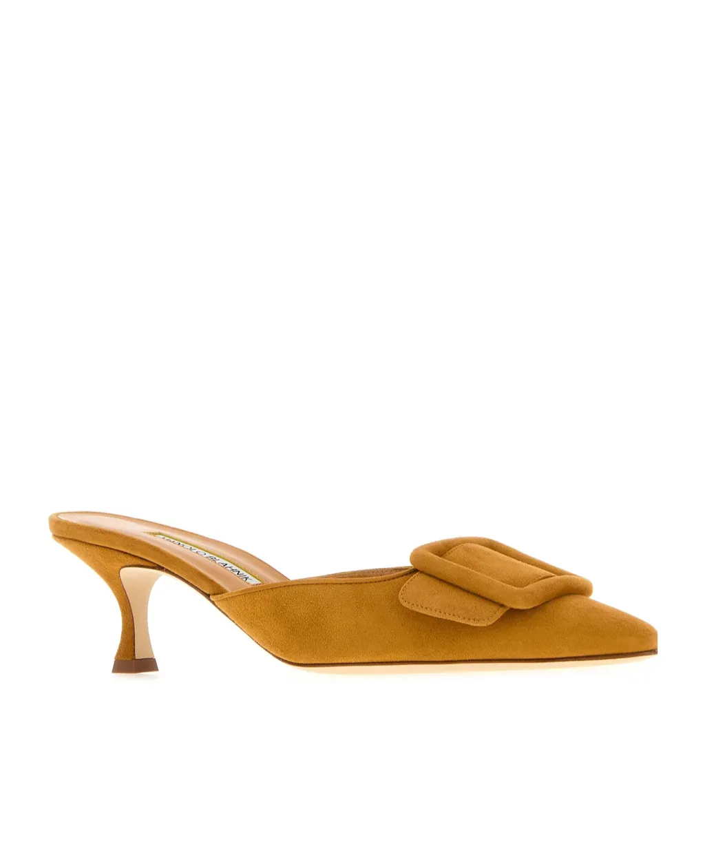 Maysale Buckle Detailed Mules
