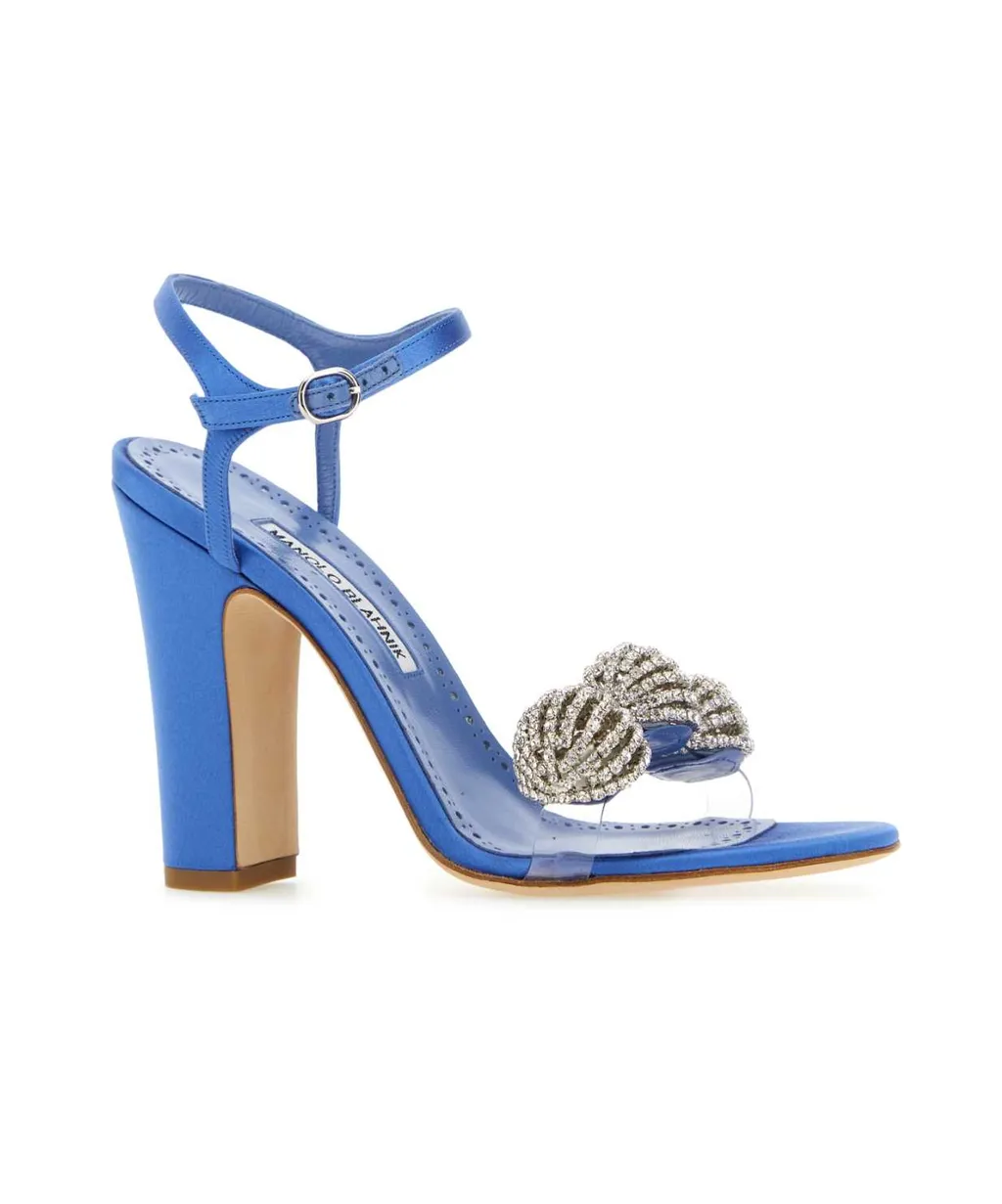 Ostria Embellished High Heel Sandals