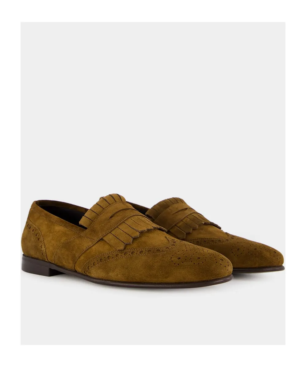Round Head Loafer Shoes