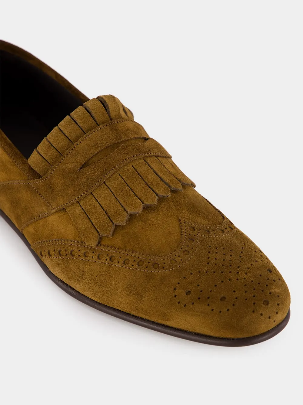Round Head Loafer Shoes