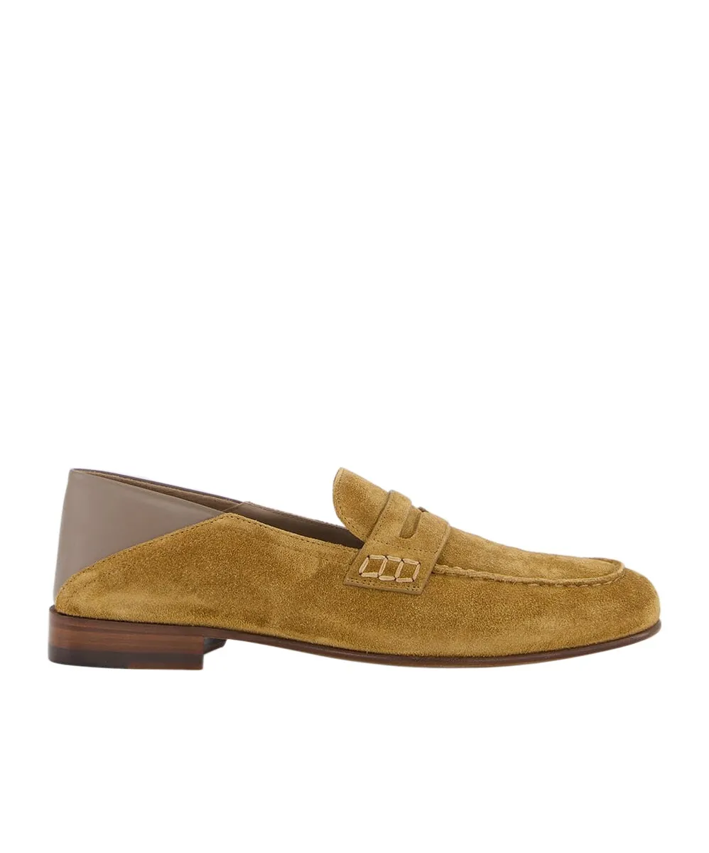 Round Head Loafer Shoes