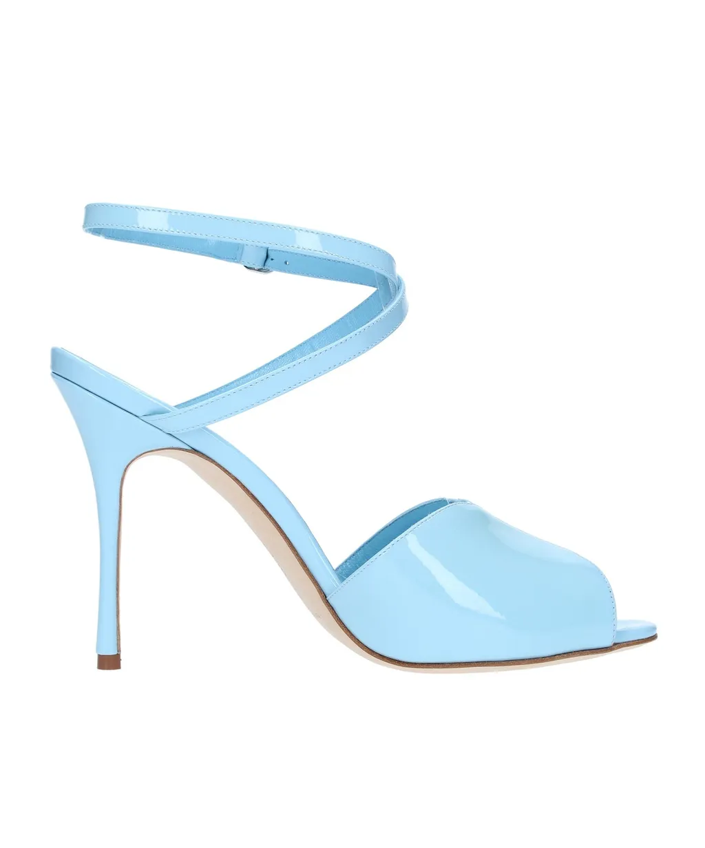 Hourani Open-Toed Heels