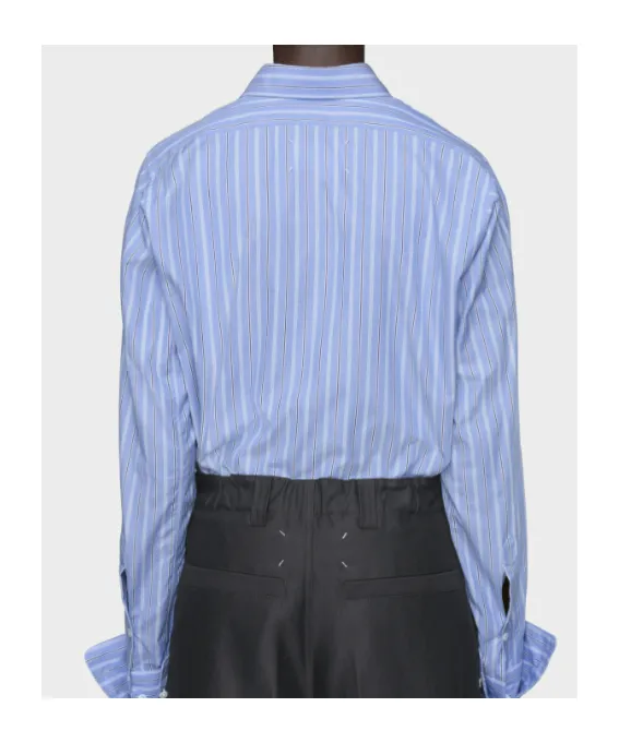 Striped Long-Sleeved Shirt