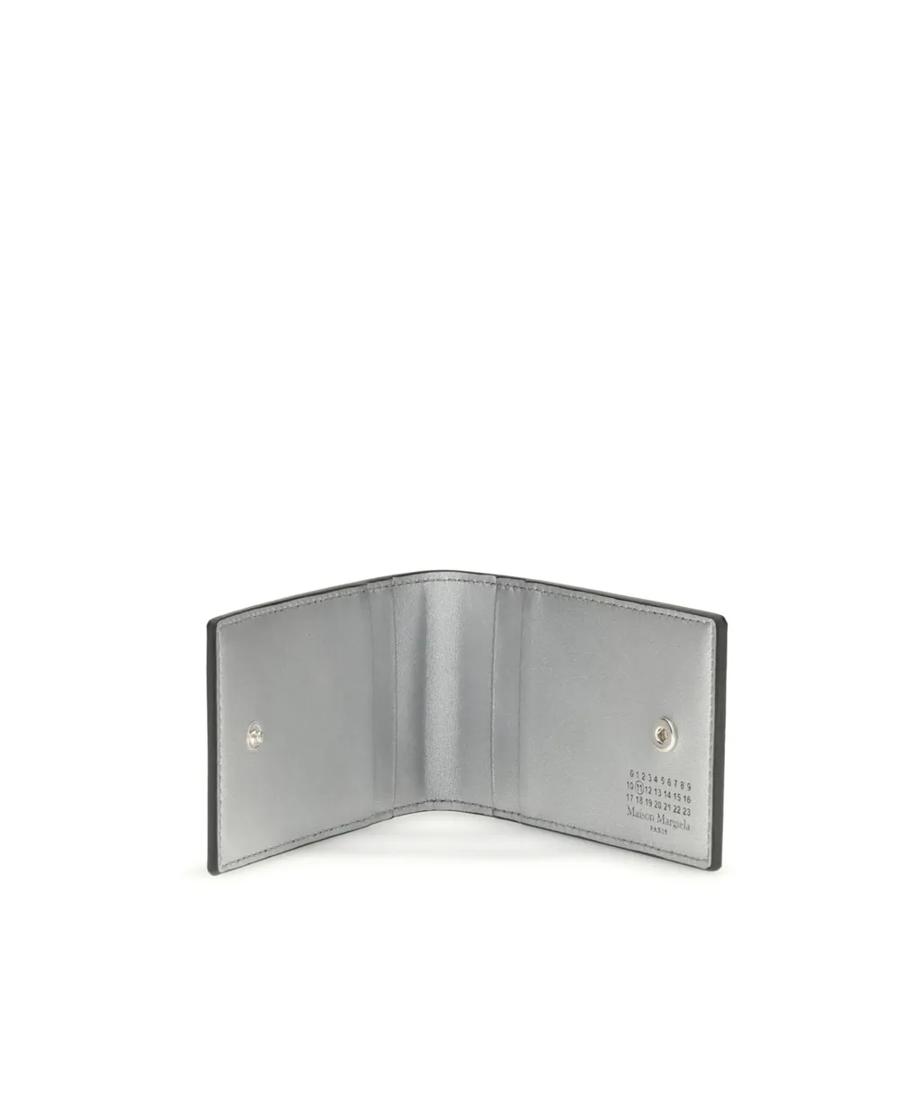 Logo-Printed Tonal Stitch Cardholder