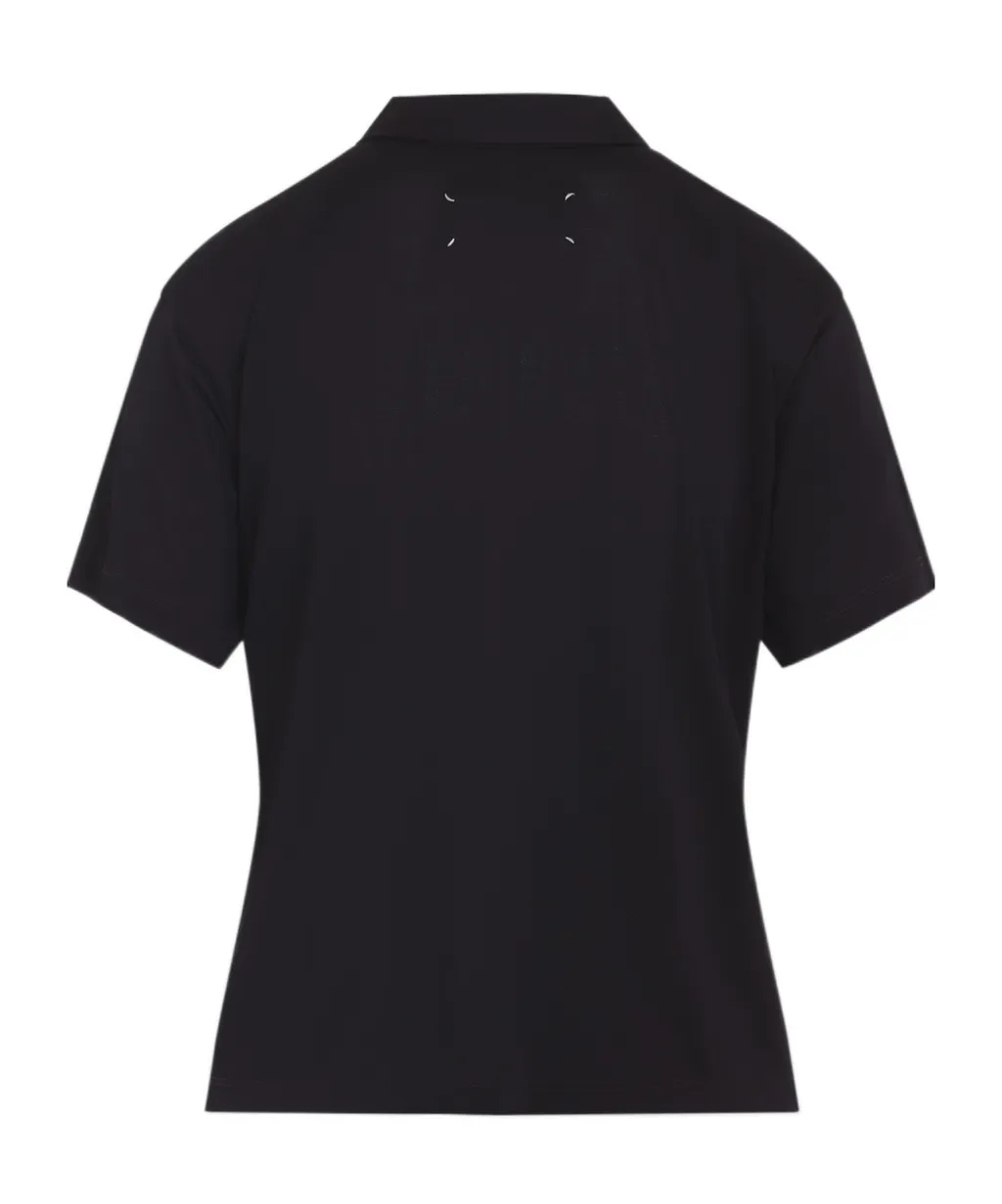 Buttoned-Collar Polo Shirt