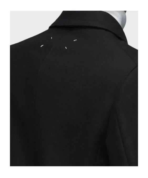 Long Sleeved Double-Breasted Coat