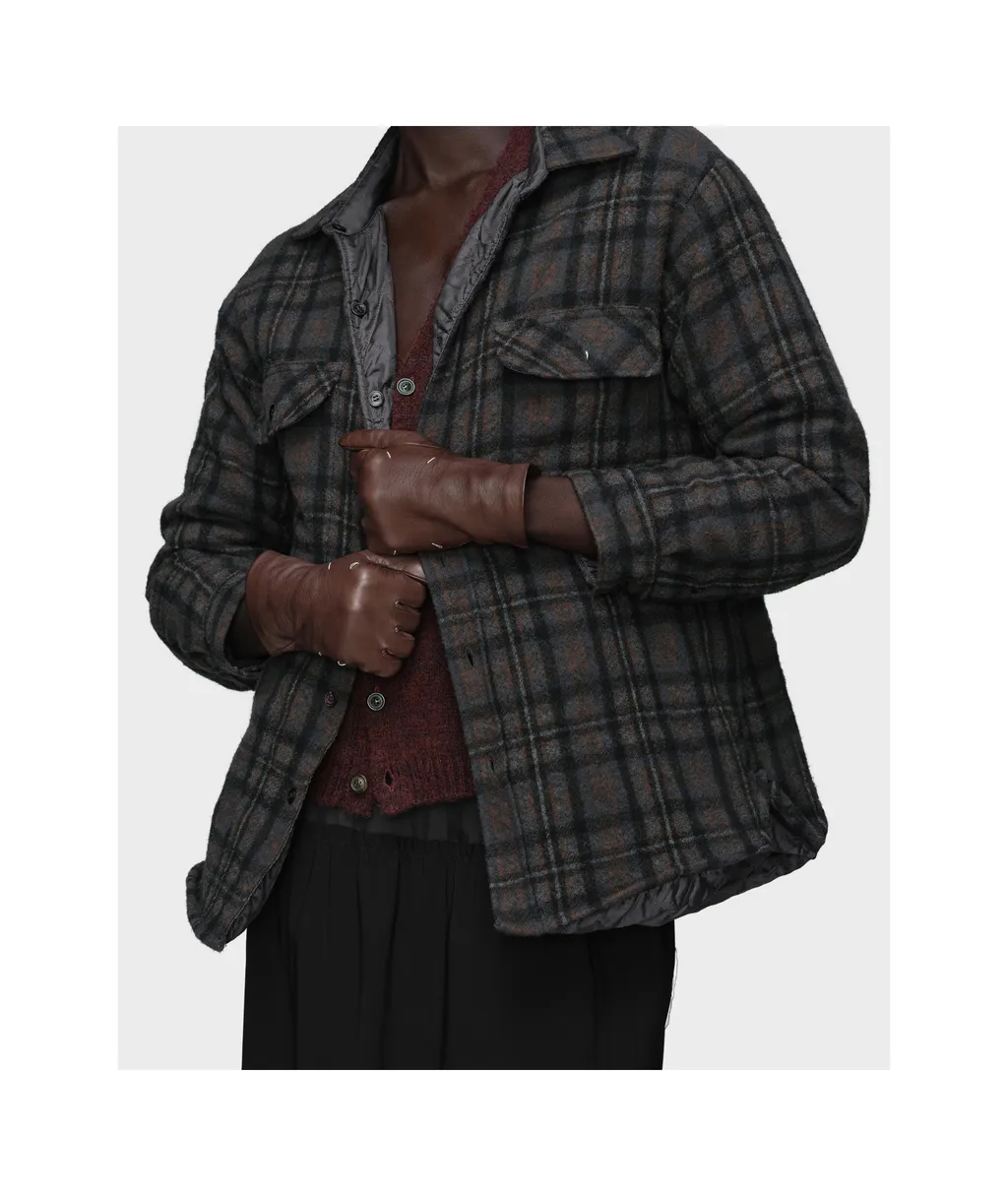 Buttoned Quilted Jacket
