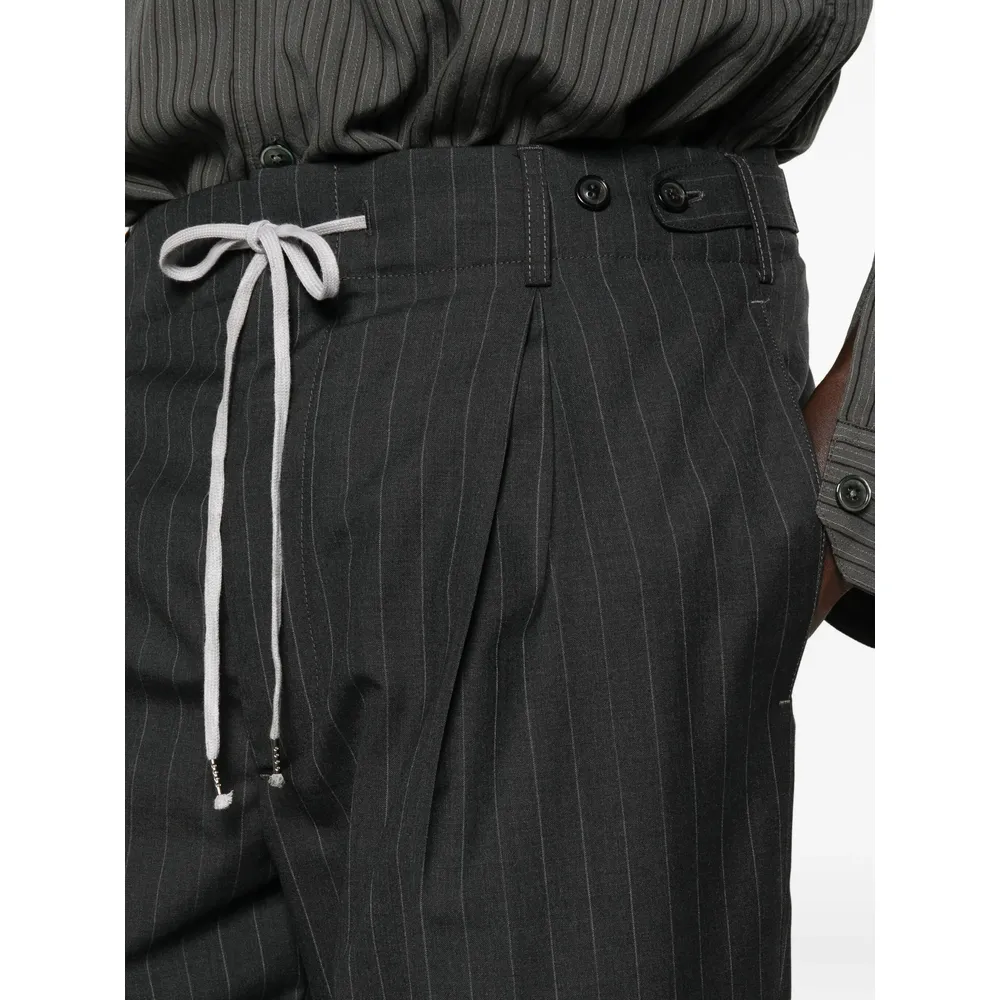 Pinstriped Trousers
