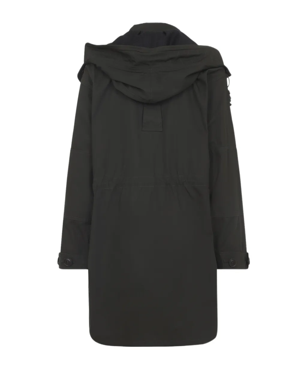 Long Sleeved Hooded Coat