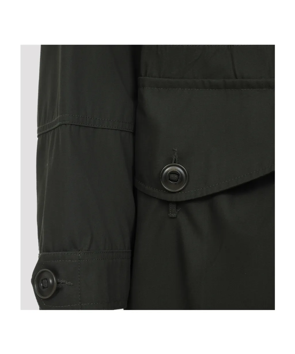 Long Sleeved Hooded Coat