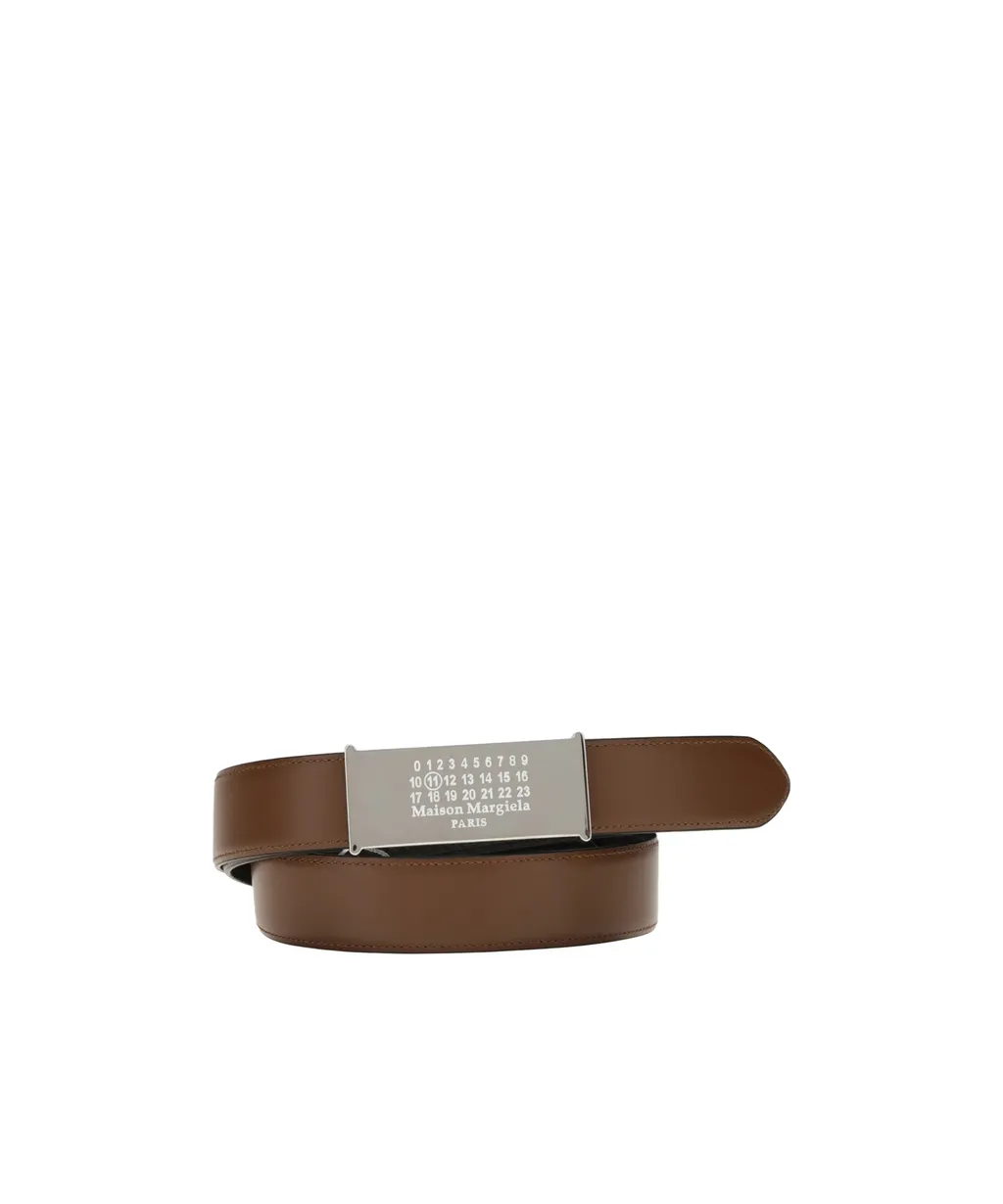 Numbers Buckled Belt