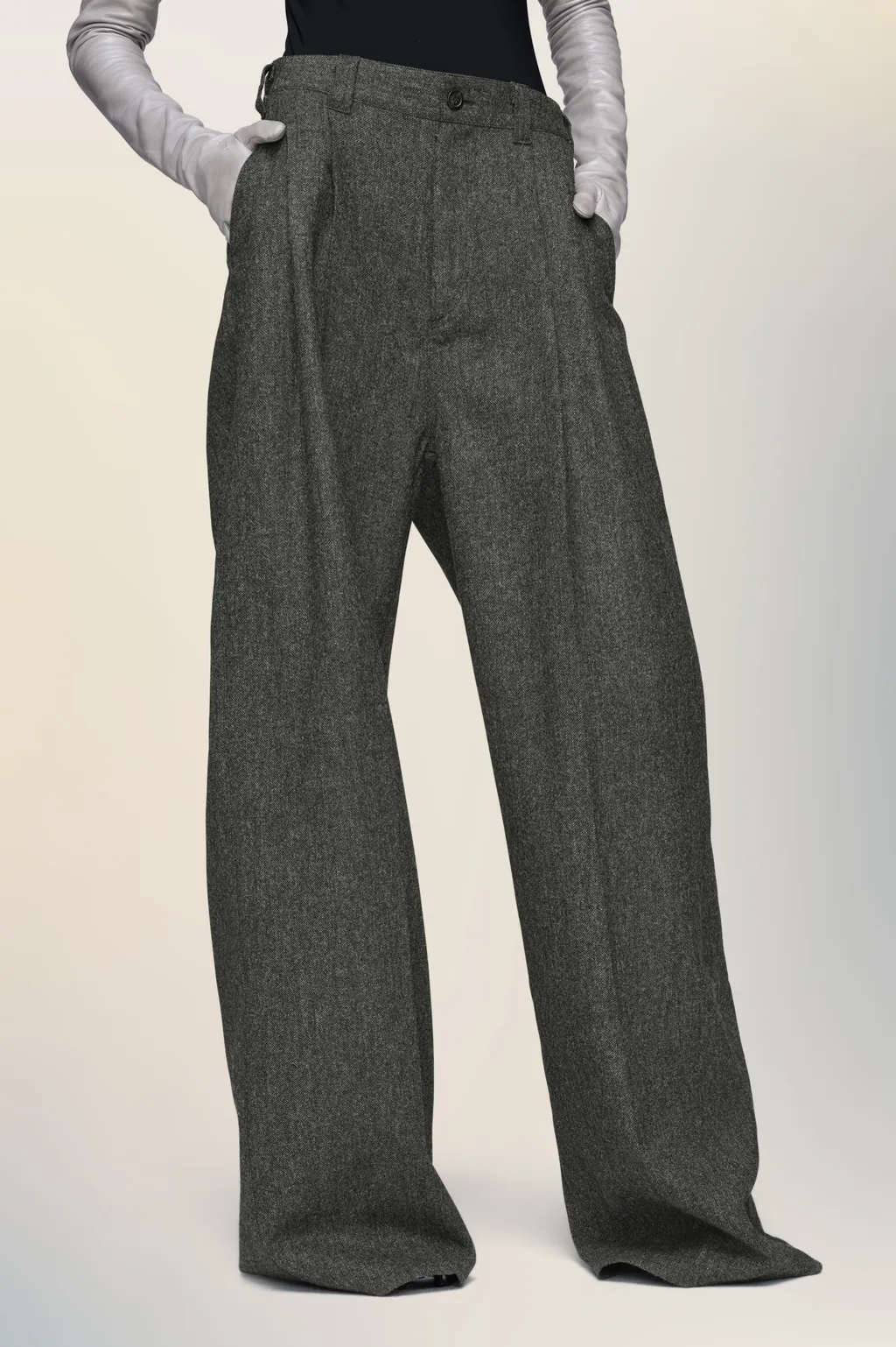 Wide-Leg Trousers