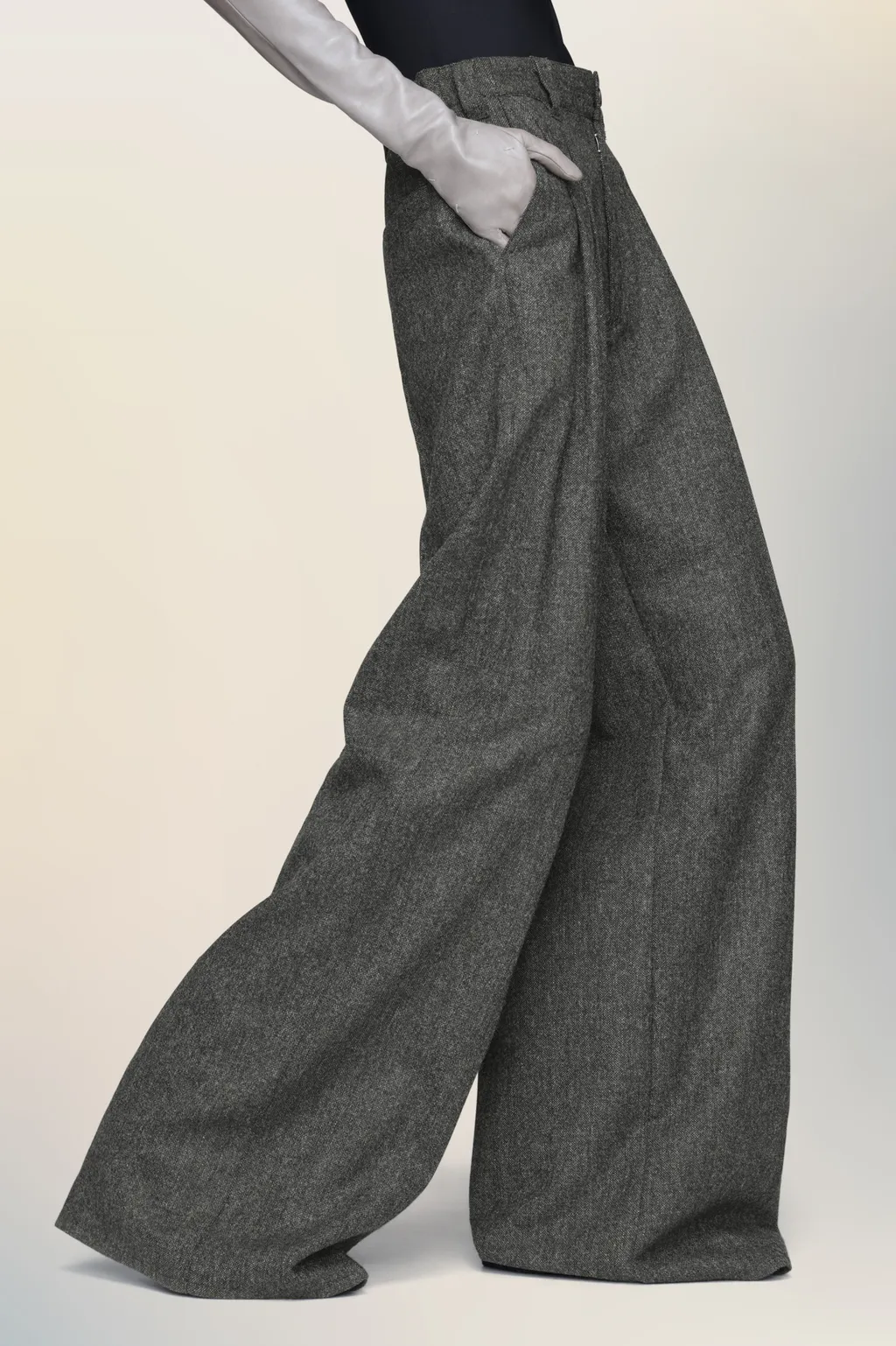 Wide-Leg Trousers