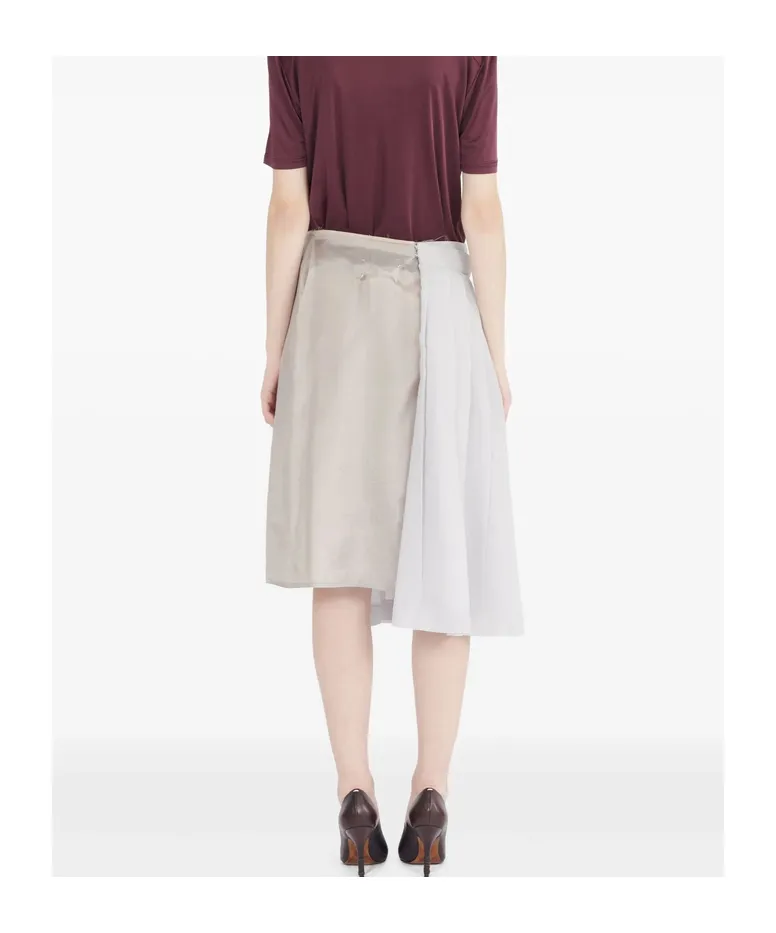 Pleated Midi Skirt
