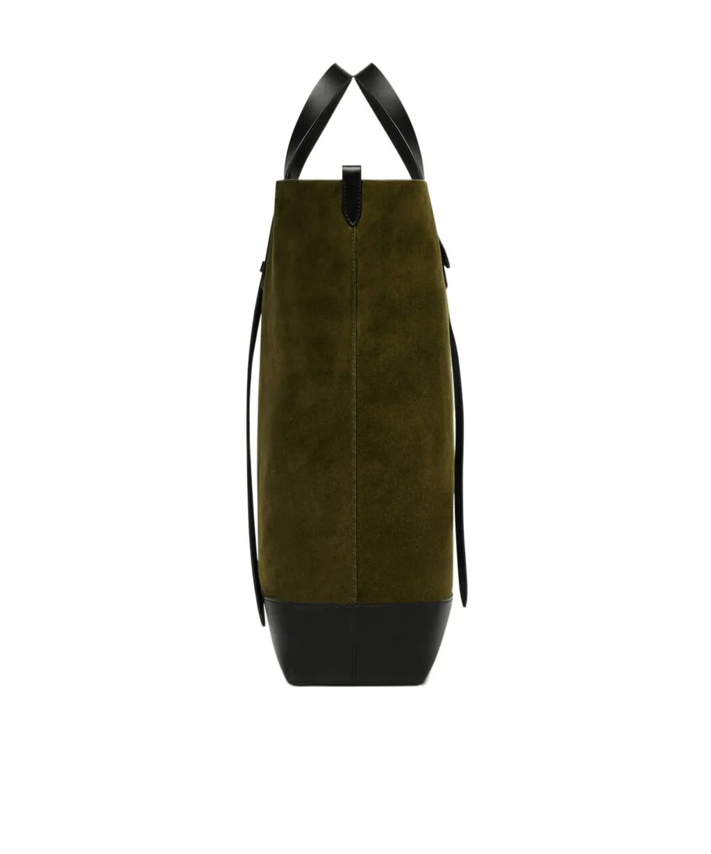 Suede Tote Bag