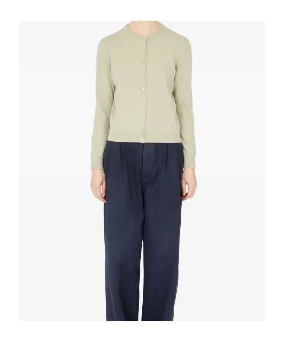 Button-Front Cardigan