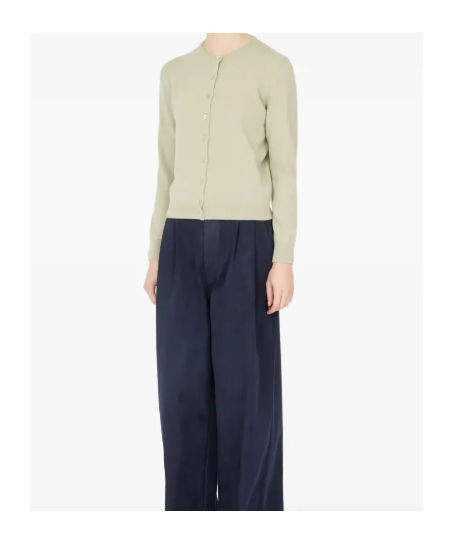 Button-Front Cardigan
