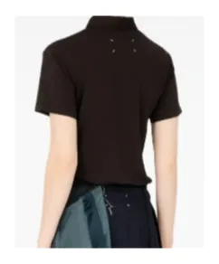 Short Sleeved Buttoned Polo Shirt